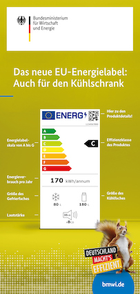 Das neue EU-Energielabel: Auch für den Kühlschrank