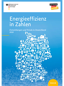 Cover der Publikation Energieeffizienz in Zahlen 2020