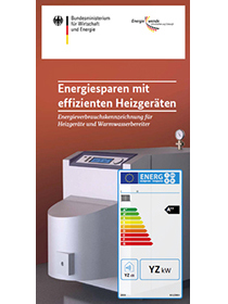 Cover der Publikation Energiesparen mit effizienten Heizgeräten