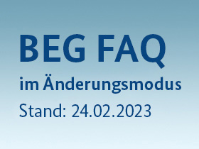 Cover BEG FAQ im Änderungsmodus Stand 24.02.2023