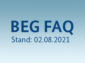 Cover BEG FAQ Stand 02.08.2021